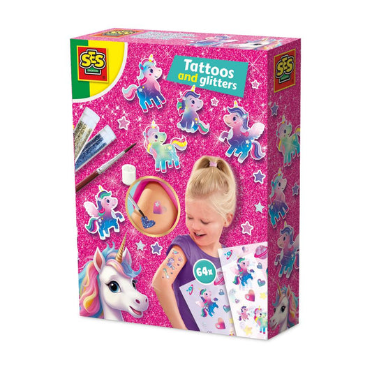Unicorn - Tattoos And Glitters