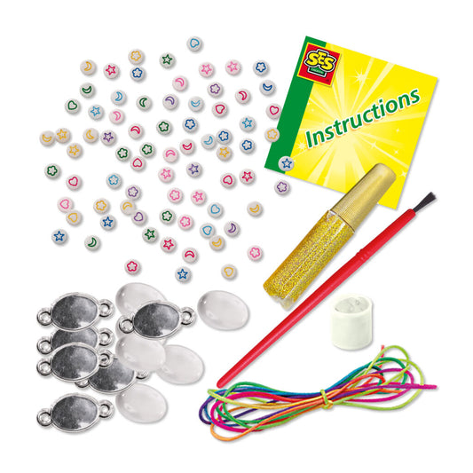 Glow in the dark galaxy bracelets