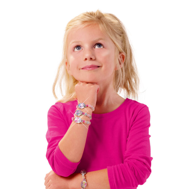 Glow in the dark galaxy bracelets