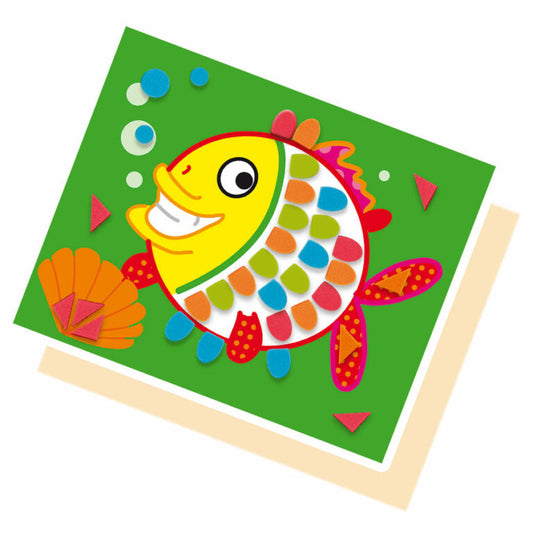 I learn to make mosaics