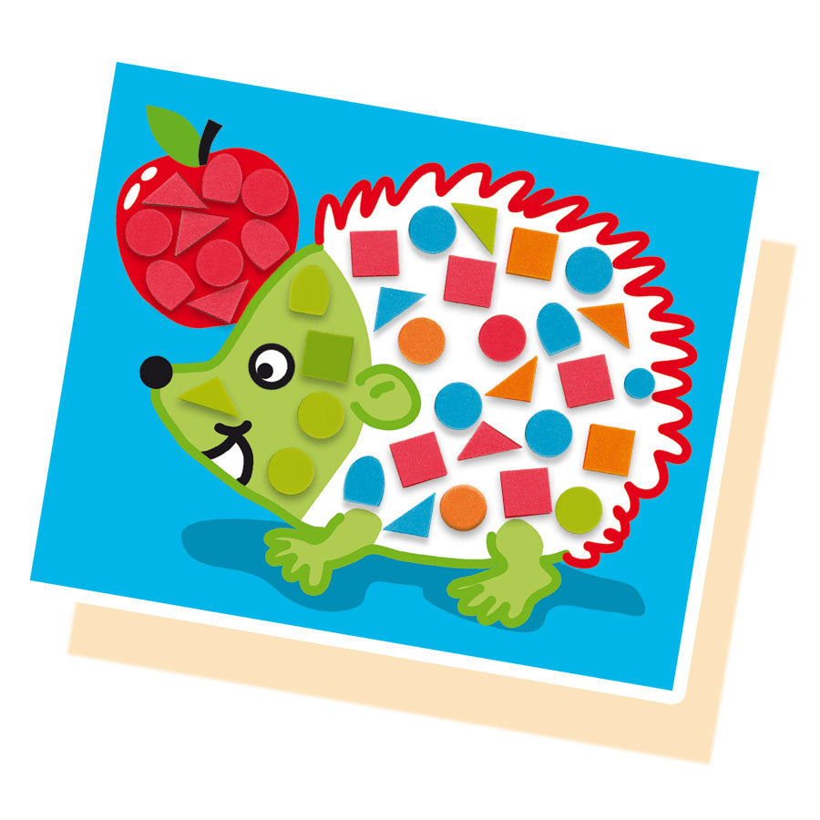 I learn to make mosaics