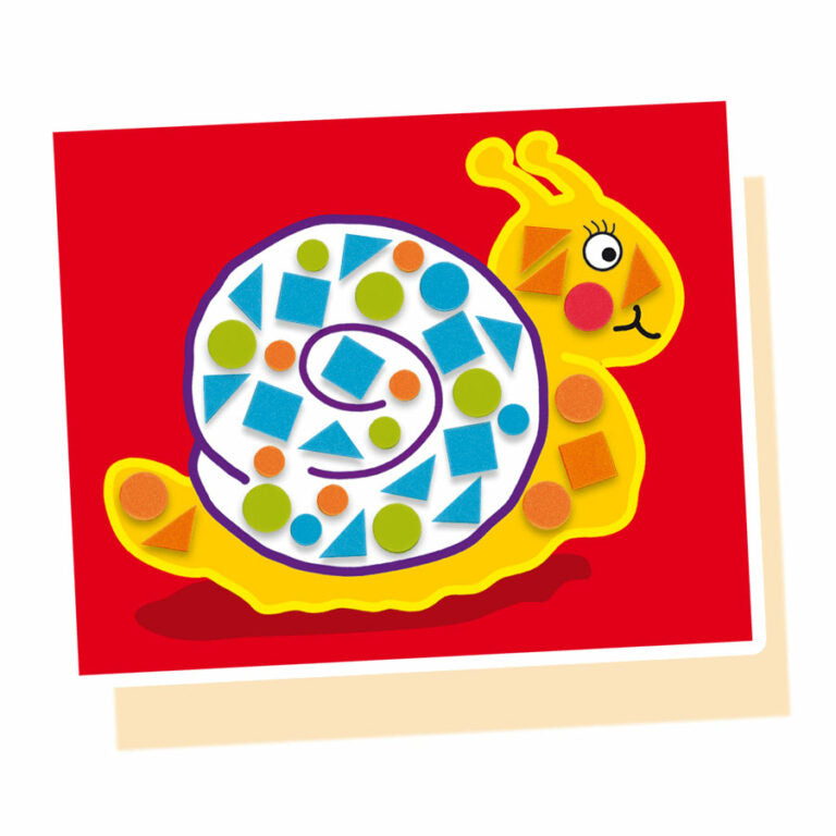 I learn to make mosaics