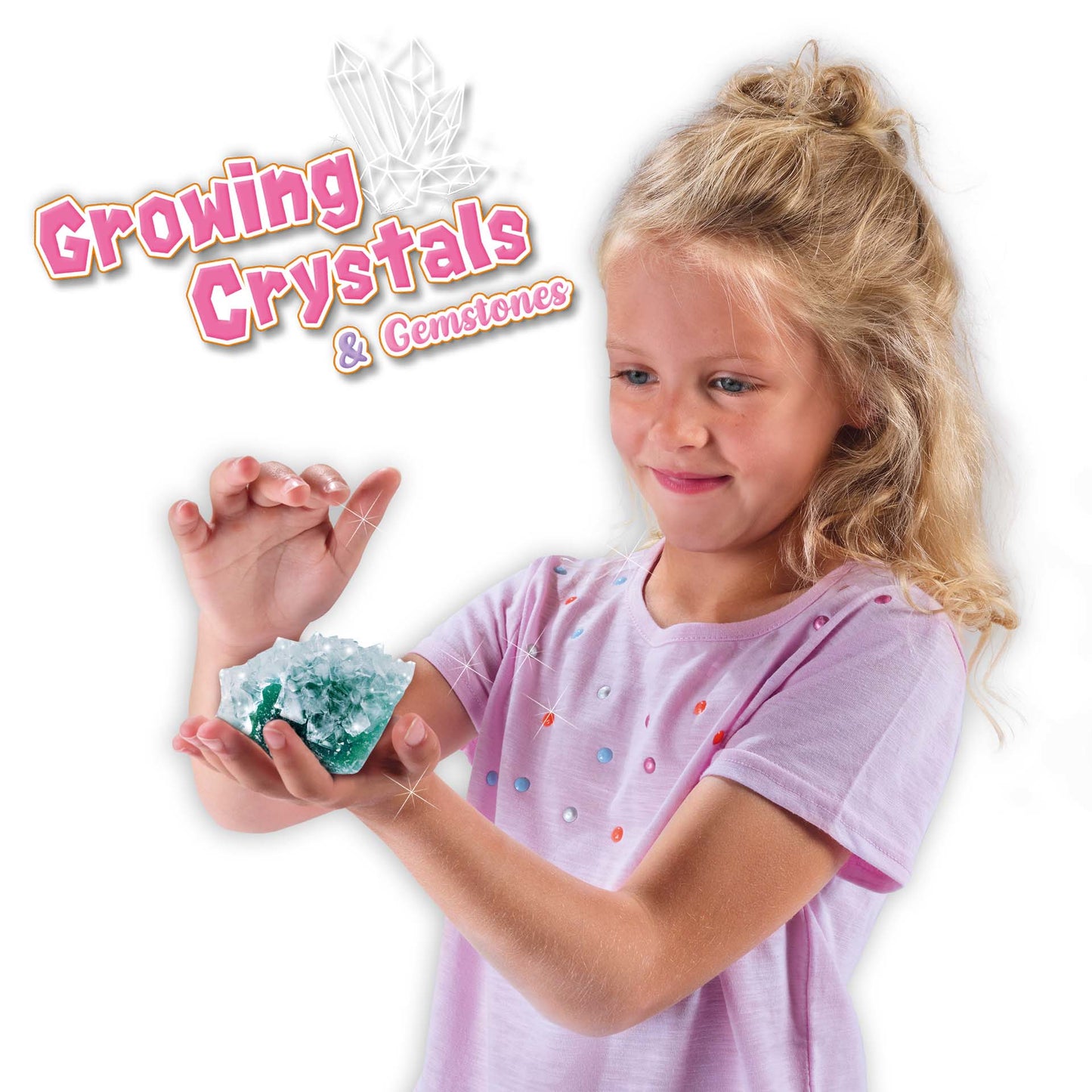 Growing crystals and gemstones