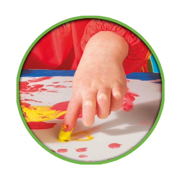 Eco fingerpaint 4 colours x 110 mL