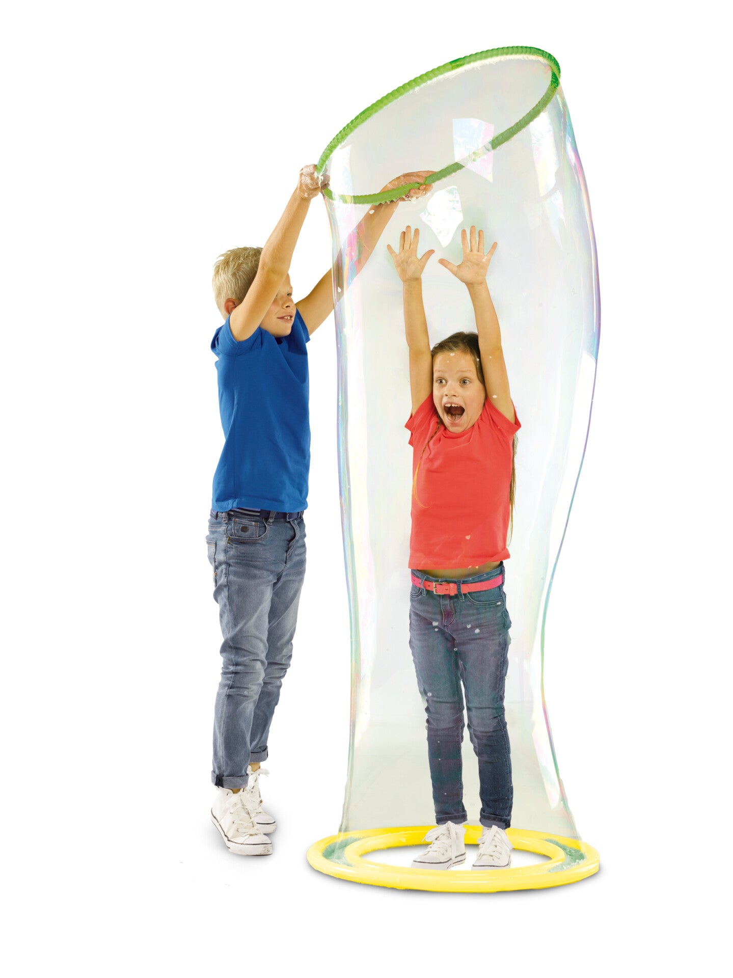 Standing in a Mega bubble