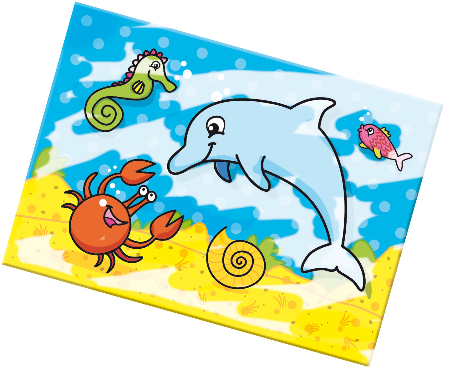 My first - Colouring with water