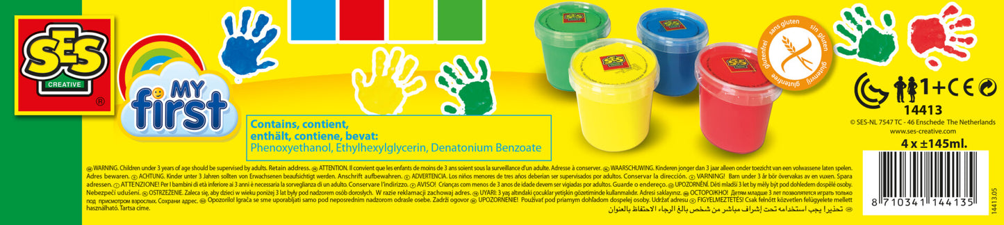 My first - Fingerpaint 4 colours x 145 mL