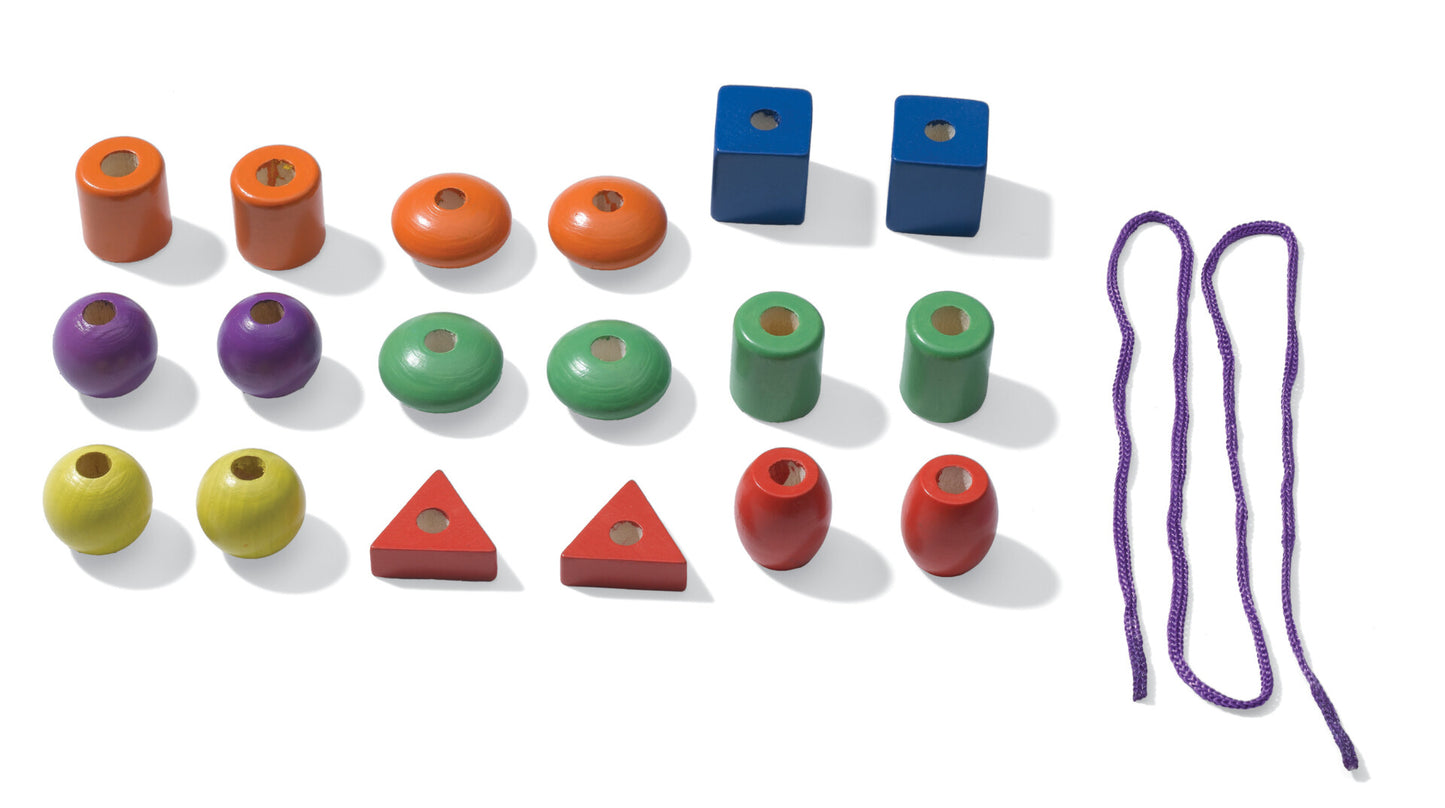 Montessori - I learn to thread beads