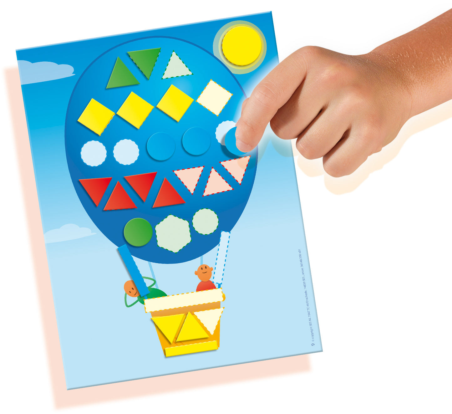 I learn to recognize shapes