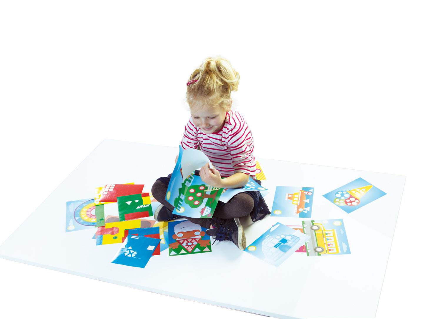 I learn to recognize shapes