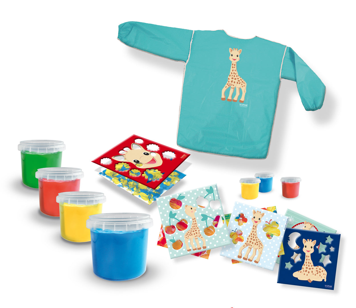 Sophie la girafe -  Fingerpaint set